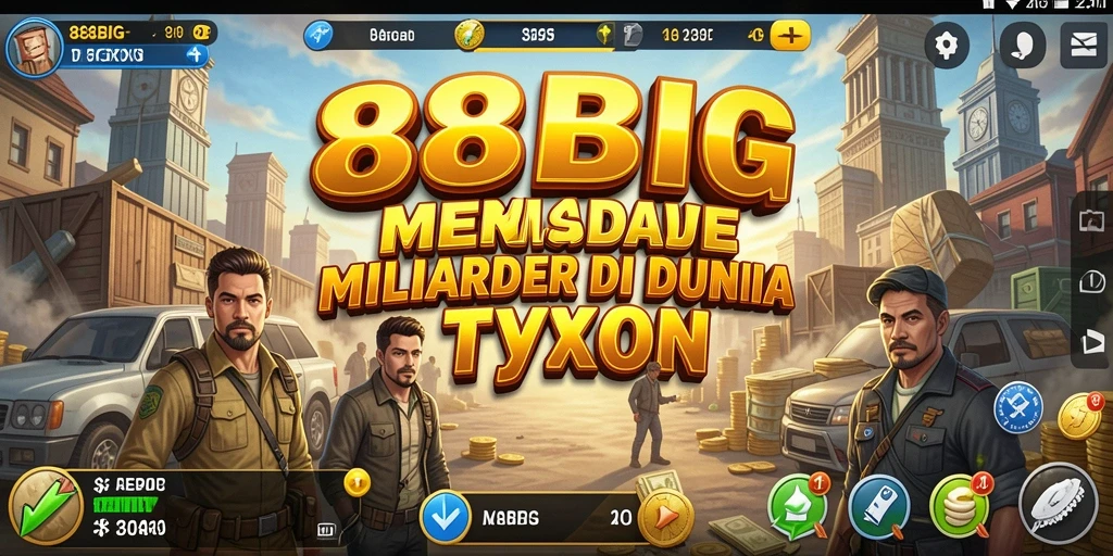 Tangkapan layar gameplay 88BIG dengan tampilan bisnis yang menarik.