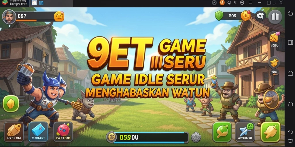 Tampilan gameplay 9ET yang menarik dan menenangkan.