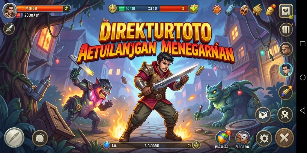 Tampilan gameplay seru dan penuh warna di DIREKTURTOTO.