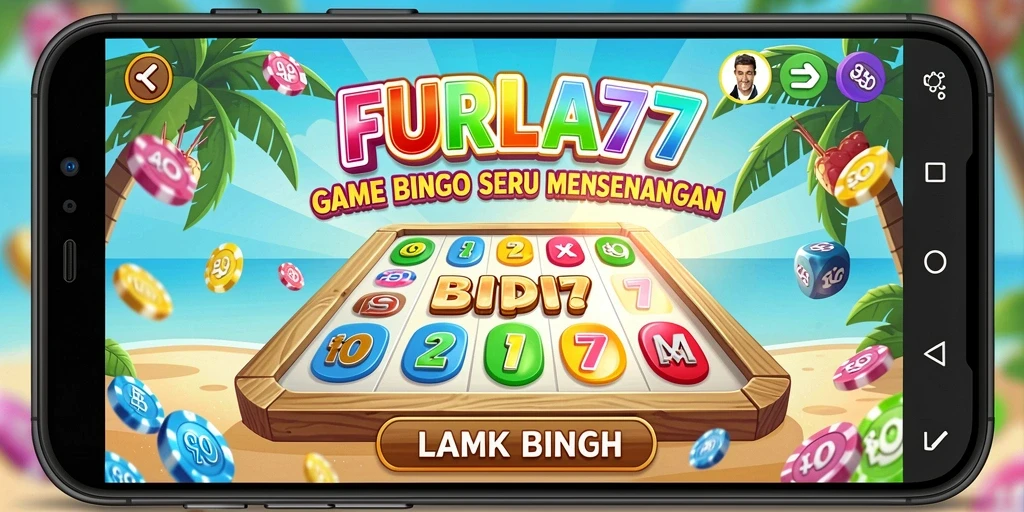 Screenshot utama FURLA77 menampilkan keseruan permainan Bingo.