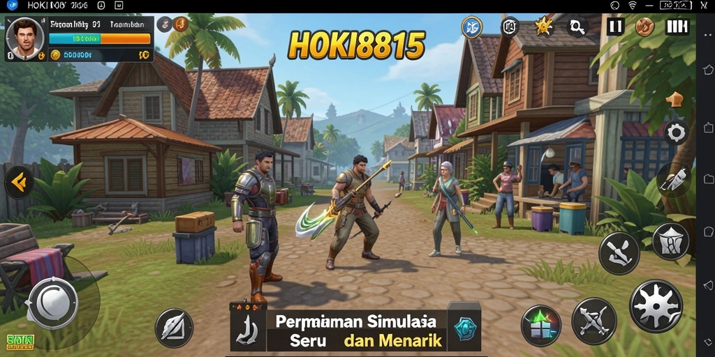 Screenshot HOKI8815 menunjukkan gameplay Simulation yang menegangkan dan penuh strategi.