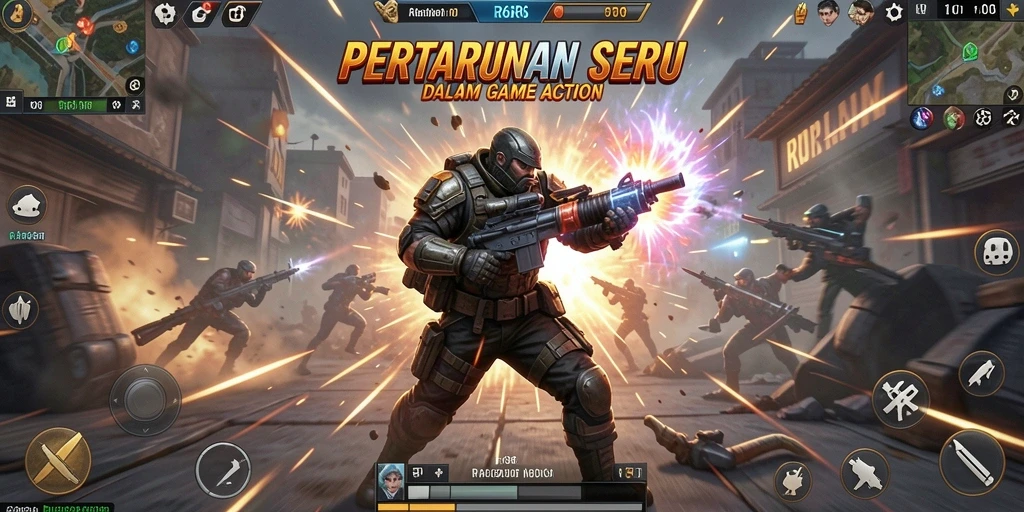 Deskripsi gameplay R6R6 dengan aksi seru dan menarik.