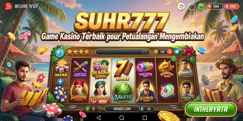 Screenshot utama gameplay Kasino SUHU777 yang menampilkan keseruan bermain.
