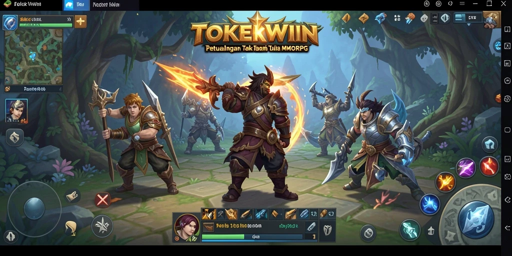 Gambaran menarik dari pertempuran intens dalam TOKEKWIN.
