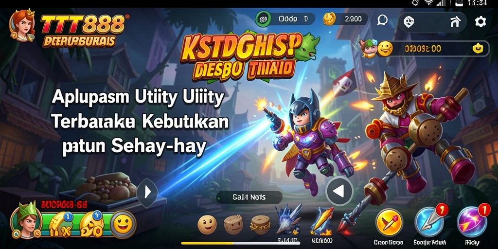 Tampilan antarmuka TTT888 yang sederhana dan fungsional.