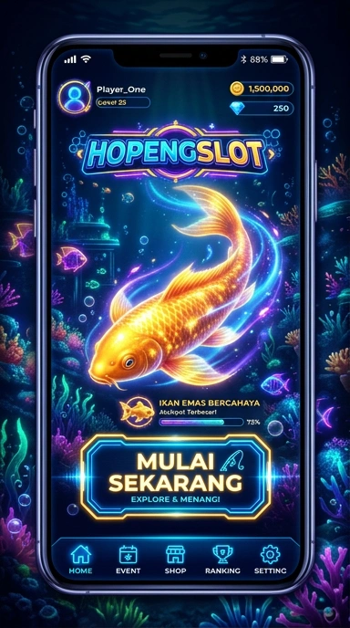 Salah satu screenshot aplikasi hopengslot menunjukkan beragam pilihan aplikasi yang tersedia.
